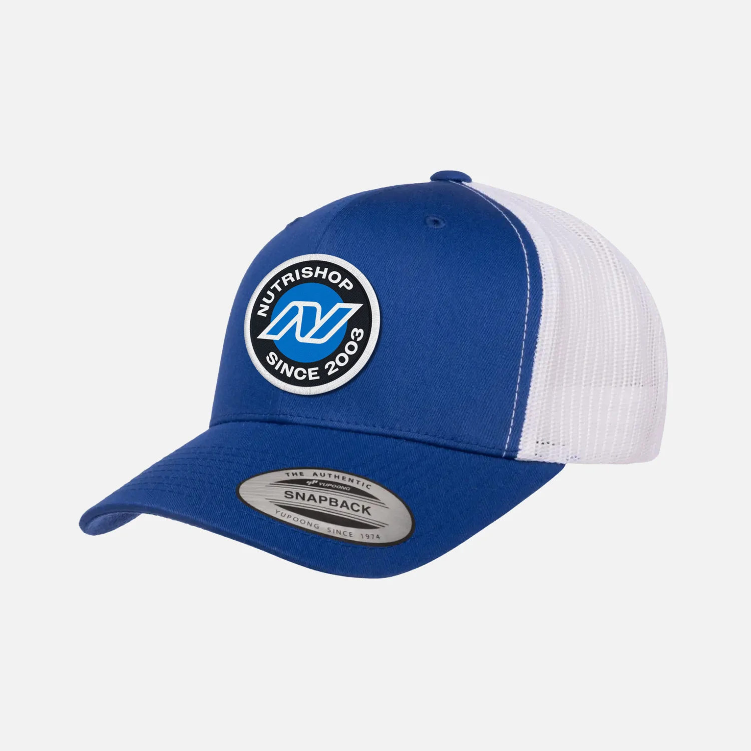 Emblem Patch Retro Trucker Hat - Image 4